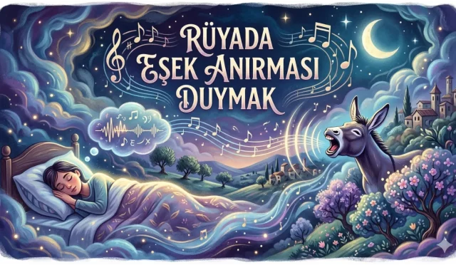 Rüyada eşek anırması duymak, sıkıntı ve endişelerin artabileceğine dair uyarıcı bir işaret olarak yorumlanır. Rüya sahibine dikkatli olmayı hatırlatır.