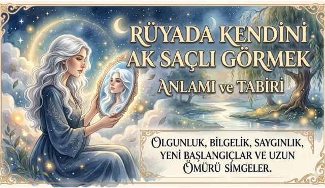Rüyada ak saçlı görmek, İslami rüya geleneğinde yaşlanma korkusu değil; hikmet, vakar, saygınlık ve manevi olgunlaşma sembolü olarak yorumlanır. Bu beyazlık, çoğu zaman nefsin arınması ve kalbin derinleşmesiyle ilişkilendirilir.