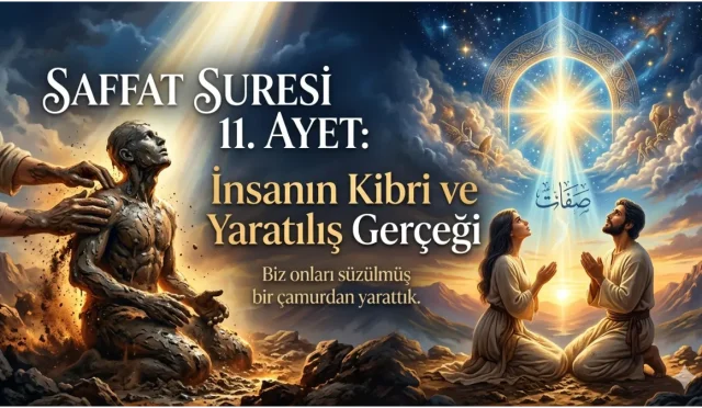 Saffat Suresi 11. Ayet: İnsanın Kibri ve Yaratılış Gerçeği