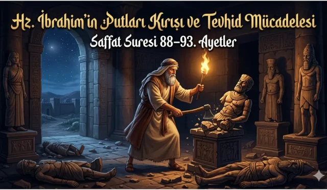 Saffat Suresi 88–93. Ayetler: Hz. İbrahim’in Putları Kırışı ve Tevhid Mücadelesi