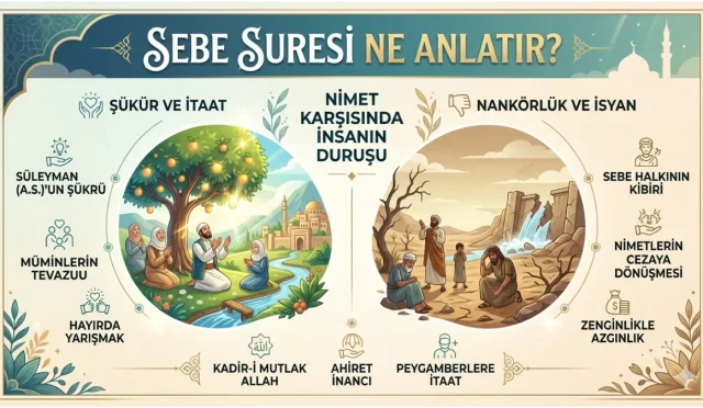 Sebe Suresi Ne Anlatır? Nimet Karşısında İnsanın Duruşu