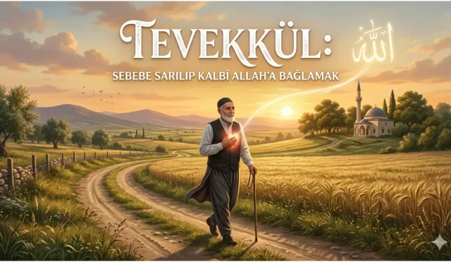 Tevekkül: Sebebe Sarılıp Kalbi Allah’a Bağlamak