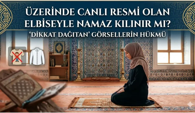 Üzerinde Canlı Resmi Olan Elbiseyle Namaz Kılınır mı? “Dikkat Dağıtan” Görsellerin Hükmü