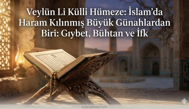 İslam ahlakında dilin en tehlikeli afetlerinden sayılan gıybet, bühtan ve ifk; insanın hem dünyasını hem de ahiretini tehdit eden büyük günahlardandır. Kur’an ve hadislerde şiddetle yasaklanan bu üç davranış, bir Müslümanın onurunu zedeleyen, toplumsal güveni sarsan ve kul hakkına yol açan ağır veballer olarak kabul edilir. Bu yazıda gıybetin tanımı, bühtan ve ifkle arasındaki farklar ile İslam alimlerinin bu konudaki uyarıları ele alınmaktadır.