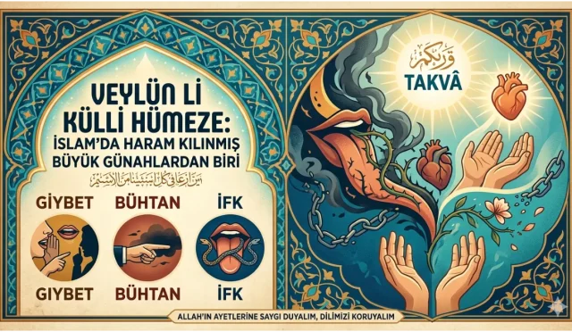 İslam ahlakında dilin en tehlikeli afetlerinden sayılan gıybet, bühtan ve ifk; insanın hem dünyasını hem de ahiretini tehdit eden büyük günahlardandır. Kur’an ve hadislerde şiddetle yasaklanan bu üç davranış, bir Müslümanın onurunu zedeleyen, toplumsal güveni sarsan ve kul hakkına yol açan ağır veballer olarak kabul edilir. Bu yazıda gıybetin tanımı, bühtan ve ifkle arasındaki farklar ile İslam alimlerinin bu konudaki uyarıları ele alınmaktadır.