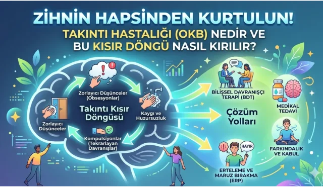 Zihnin Hapsinden Kurtulun! Takıntı Hastalığı (OKB) Nedir ve Bu Kısır Döngü Nasıl Kırılır?