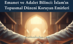 Kur'an-ı Kerim ve Hz. Muhammed’in sünneti; rüşveti, hıyaneti ve kamu malına el uzatmayı kesin şekilde yasaklamıştır. İslam, emanetlerin ehline verilmesini ve hükümde adaletle davranılmasını emrederek hem ferdî hem toplumsal düzeni korur. Rüşvet ise kul hakkını ihlal eden, güveni yıkan ve hem dünyada hem ahirette ağır sorumluluk doğuran büyük bir günahtır.