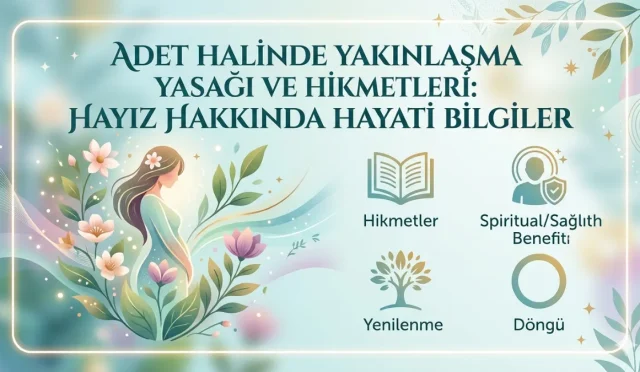 İslam hukukunda adet dönemindeki yasakların ardındaki manevi ve tıbbi hikmetler nelerdir? Kadının biyolojik ve ruhsal hassasiyeti göz önüne alındığında, ay halinin hem bilimsel hem de dini açıdan taşıdığı hayati önem ve dikkat edilmesi gerekenler bu rehberde.