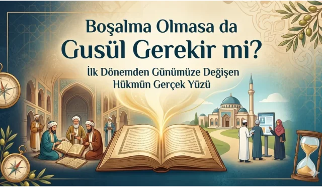 Cinsel birliktelikte boşalma gerçekleşmediğinde gusül gerekip gerekmediği, en çok merak edilen fıkhî meselelerden biridir. İslam’ın ilk yıllarındaki uygulama ile sonradan kesinleşen hüküm arasındaki değişim, birçok kişinin bilmediği önemli bir “nesih” sürecini ortaya koyar. Peki günümüzde geçerli olan hüküm nedir ve hangi durumlarda gusül kesin olarak farz olur?