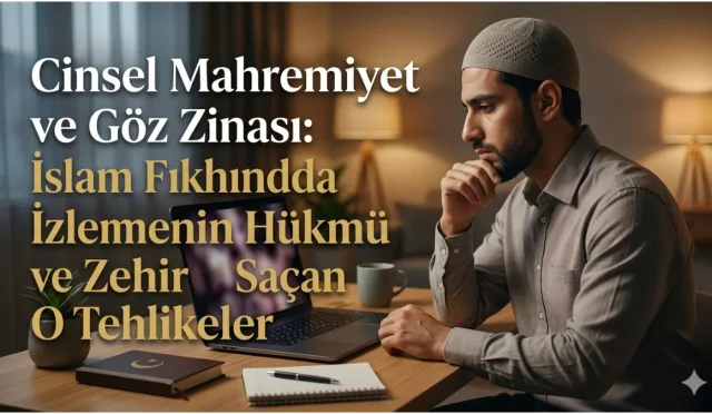 Modern çağın en büyük mahremiyet tuzağı: Sadece izlemek bir günah mı, yoksa ruhu içten içe kemiren gizli bir zehir mi? İslam alimlerinin 'harama götüren her yol haramdır' (Seddu’z-Zerâi) ilkesiyle yaklaştığı bu dijital bağımlılıkta, ictihadi hükümler ne söylüyor? Cinsel mahremiyetin sadece fiziksel değil, göz ve hayal dünyasındaki sınırları