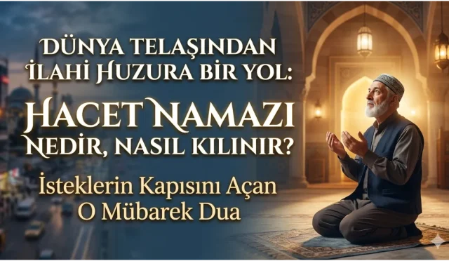 Dünya Telaşından İlahi Huzura Bir Yol: Hacet Namazı Nedir, Nasıl Kılınır? İsteklerin Kapısını Açan O Mübarek Dua