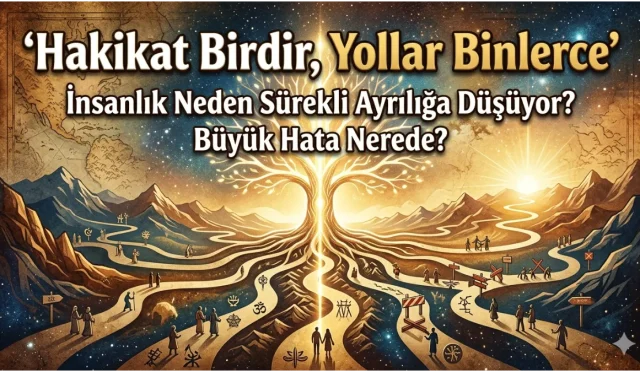 Peygamberler birliğe çağırdı, insanlık ise parçalanmayı seçti... Değişmeyen tek hakikat neden binlerce farklı yoruma bölündü? Tarihin derinliklerinden bugüne uzanan sarsıcı bir ayrılık analizi!