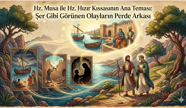 Hz. Musa'nın zahiri adaleti ile Hz. Hızır'ın ledünni hikmetinin buluştuğu o sarsıcı yolculuğun şifreleri