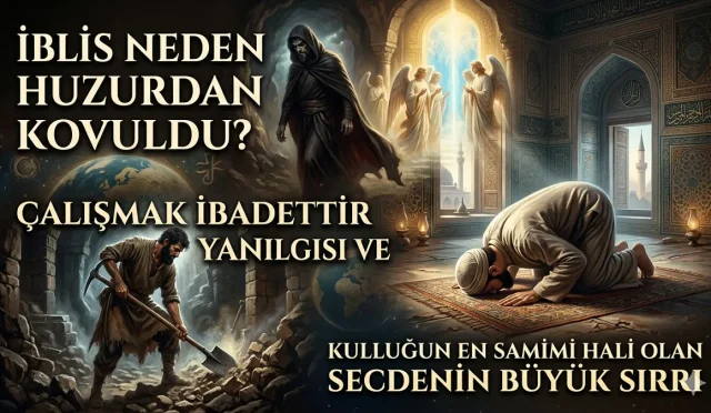 İblis Neden Huzurdan Kovuldu? Çalışmak İbadettir Yanılgısı ve Kulluğun En Samimi Hali Olan Secdenin Büyük Sırrı