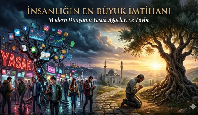 İnsanlığın En Büyük İmtihanı: Modern Dünyanın Yasak Ağaçları ve Tövbe