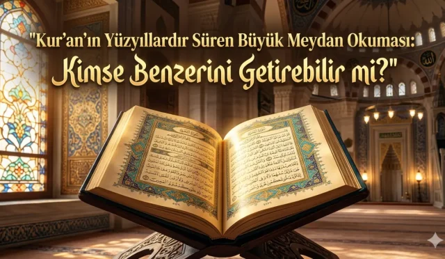 İnsanlık nereden geldi, nereye gidiyor? Huzuru yanlış yerlerde arayanlar için ilahi rehberliğin sarsıcı hakikati ve Kur’an-ı Kerim’in inkârcılara sunduğu o cevapsız kalan büyük meydan okuma...