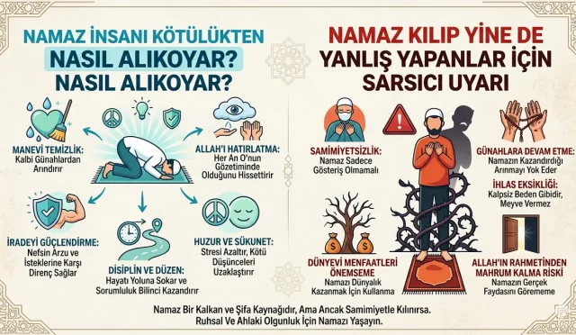 Her gün secdeye gittiğimiz namaz, neden bizi her zaman kötülükten korumuyor? Yoksa bir yerlerde yanlış mı yapıyoruz?