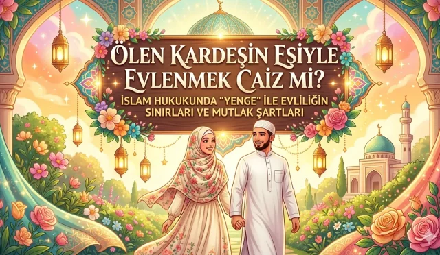 Ağabeyi vefat eden bir gencin, dul kalan yengesiyle evlenmesi dinen bir zorunluluk mu, yoksa büyük bir yanılgı mı? İslam hukukunda kardeşin dul eşiyle evlenmenin hükmü nedir? '4 ay 10 günlük' hayati bekleme süresinin (iddet) sırrını, rıza olmadan yapılan evliliklerin hükmünü ve aile büyüklerinin ısrarıyla şekillenen bu hassas meseledeki gerçekler