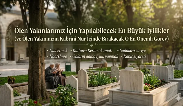 Sevdiğiniz birini kaybettiğinizde sadece gözyaşı dökmek ona yeter mi? İslam alimleri, vefat eden birinin ruhunu şad edecek ve kabir azabını hafifletecek o "en büyük iyiliği" açıklıyor