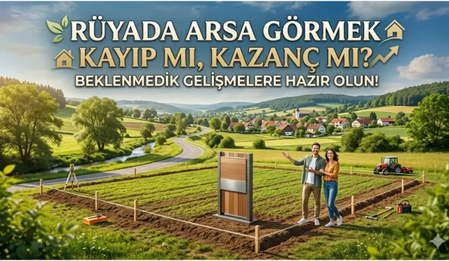 Rüyada arsa görmek sadece bir yatırım işareti mi, yoksa hayatınızdaki sarsıntıların habercisi mi? Maddi dengelerin değişebileceği o kritik döneme dair rüya tabirindeki uyarıcı detayları ve gizli mesajları keşfedin.