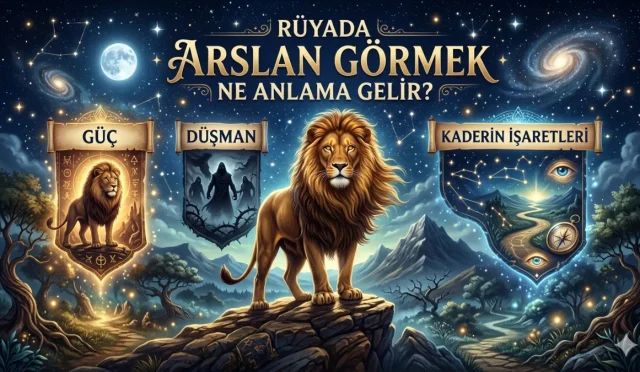 Rüyada arslan görmek sadece bir güç sembolü müdür, yoksa gizli bir düşman uyarısı mı? Otorite, başarı ve kaderin rüyadaki yansımalarını derinlemesine analiz ediyoruz.