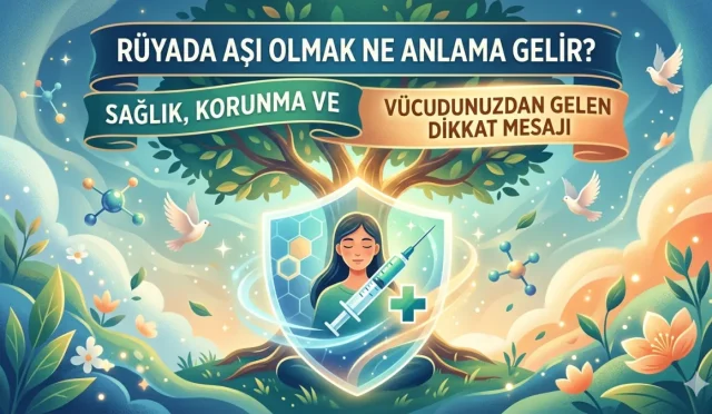 Rüyada aşı olmak, sadece bir korunma simgesi mi yoksa sağlığınız için acil bir uyarı mı? Bedeninizi korumanız, yaşam düzeninizi gözden geçirmeniz ve özellikle su tüketimi gibi hayati alışkanlıklara dikkat etmeniz gerektiğini işaret eden rüya tabiri ve gizli mesajlar.
