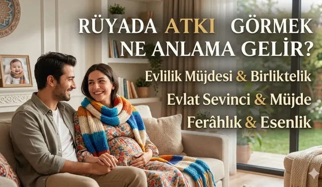 Rüyada atkı görmek; bekarlar için hayırlı bir izdivacın, evliler içinse bir evlat müjdesinin habercisi mi? Aile büyüklerinden gelecek desteği, borçlardan kurtulmayı ve ruhunuzu ferahlatacak o güzel gelişmeleri müjdeleyen dört dörtlük rüya tabiri.