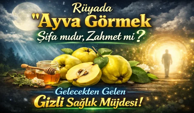 Rüyada sarı, sulu bir ayva görmek sadece bir meyve değil, hayatınızdaki düğümlerin çözüleceğine dair sarsıcı bir işaret olabilir