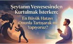 Aklınıza gelen her şüpheli düşünceye cevap yetiştirmeye çalışırken aslında bir kısır döngüye mi hapsoluyorsunuz? Bazen en büyük zafer, düşmanı muhatap almamaktır. atalarınızın sorumluluğunu başkasına yüklemek sizi kurtarır mı? Şeytanın kalbinize girmek için kullandığı o gizli kapılar (öfke, kibir, hırs) aslında sizin zayıflıklarınız mı? Kendi gölgenizden kaçmak yerine, "düşmanı ilimle tanıma" rehberimizle manevi uyanışın kapılarını aralayın