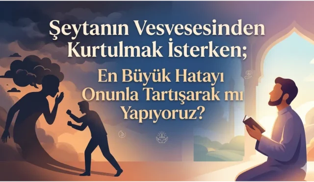 Şeytanın Vesvesesinden Kurtulmak İsterken; En Büyük Hatayı Onunla Tartışarak mı Yapıyoruz?