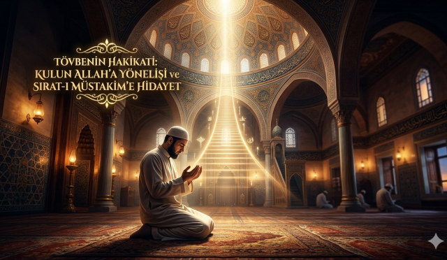 Tövbe, yalnızca bir pişmanlık ifadesi değil; kulun kalbiyle Allah’a yönelmesi ve yanlış yollardan vazgeçmesidir. Bu dönüş ise ancak Allah’ın hidayeti ve yardımıyla mümkün olur