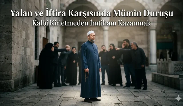 Hiç işlemediğiniz bir suçla anılmak, ruhun en ağır imtihanlarından biridir. Ancak insanı asıl yaralayan söylenen yalanlar değil, o haksızlık karşısında kalbinin aldığı pozisyondur. İftiranın ağırlığını sabırla hafifleten, öfkeyi manevi bir yükselişe dönüştüren ve haksızlığı ilahi adalete havale eden o vakur duruş. Sizi asıl kirleten başkasının dili mi, yoksa kendi içinizde büyüttüğünüz kin mi?